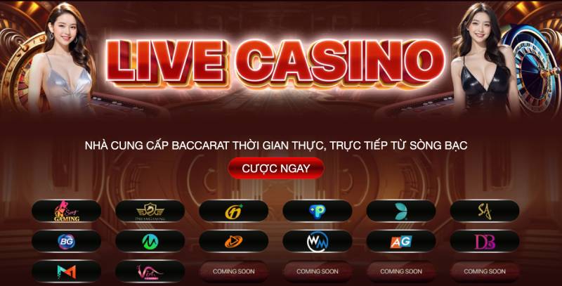 Casino trực tuyến – Không khí sòng bạc thực thụ