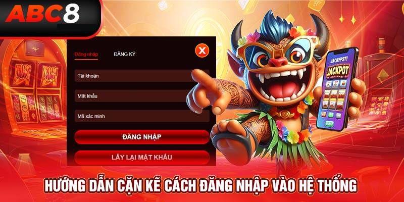 Giao diện đăng nhập ABC8 – Tối ưu đơn giản nhưng chặt chẽ