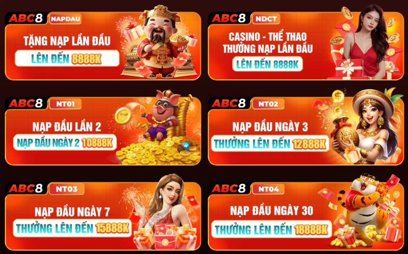 Thưởng từ lần nạp thứ 2 đến lần thứ 30